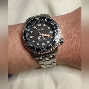 Citizen Eco-Drive Promaster Diver Black Dial 200m